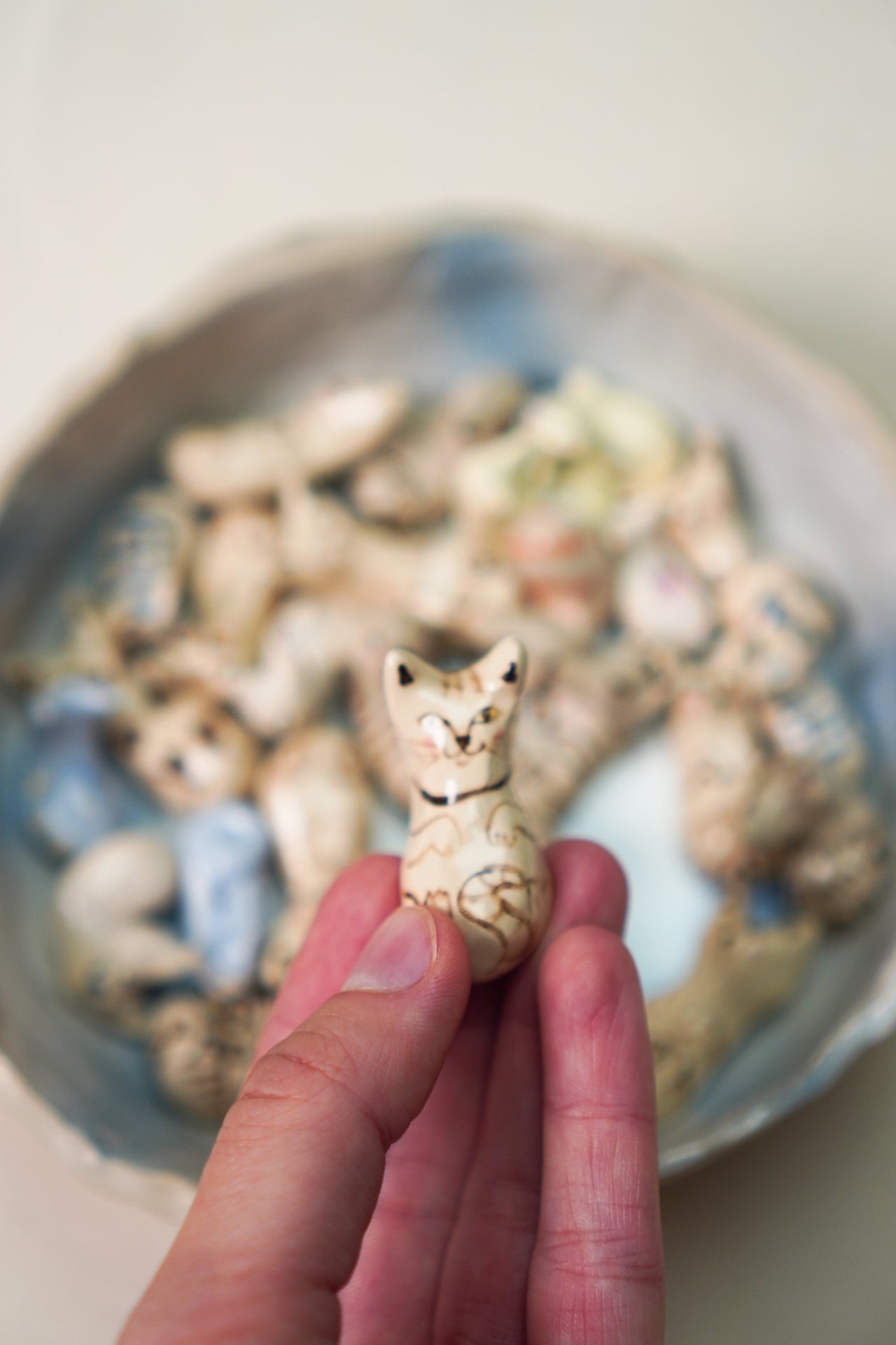 Ceramiczny kotek mini 