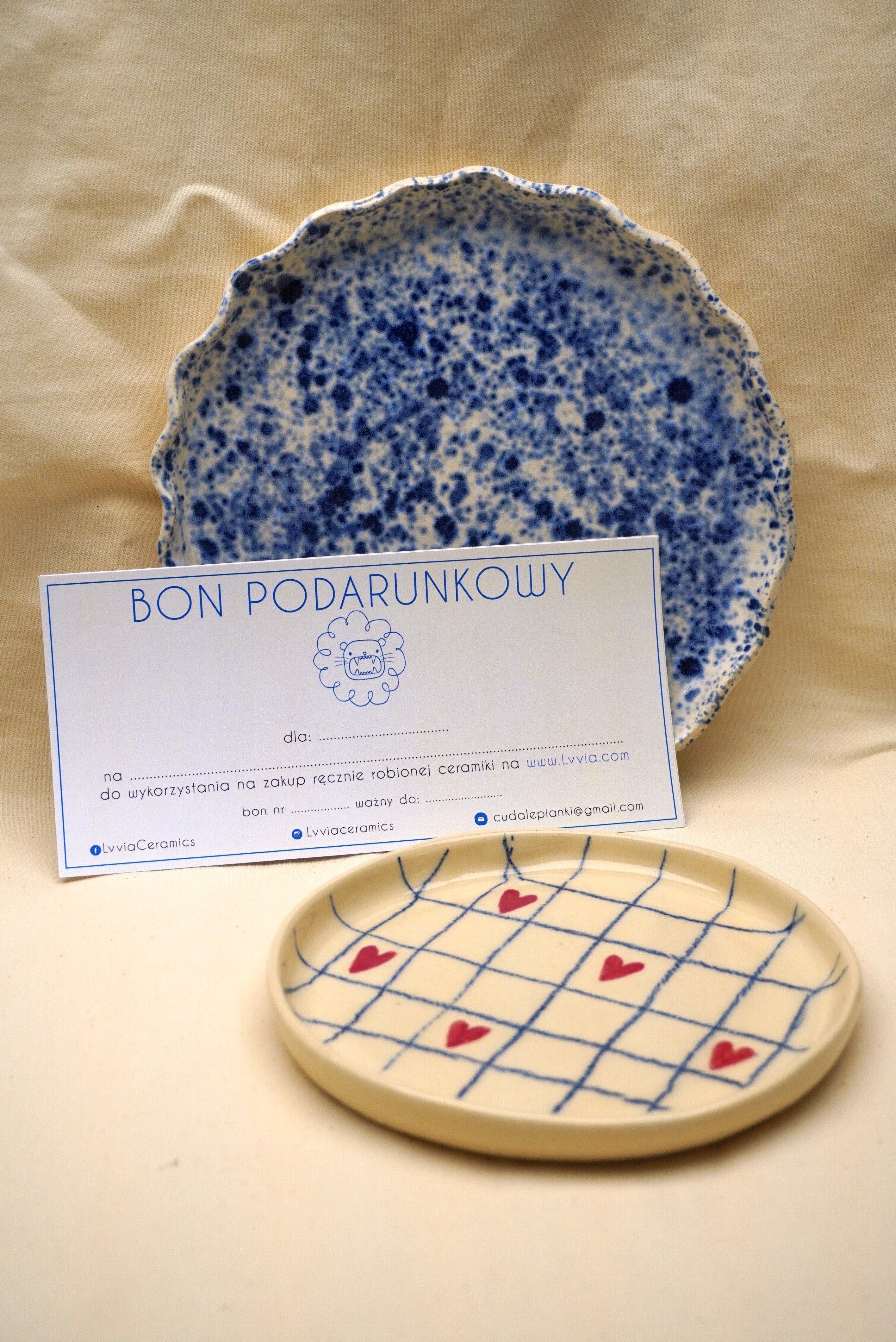 Bon podarunkowy na ceramikę