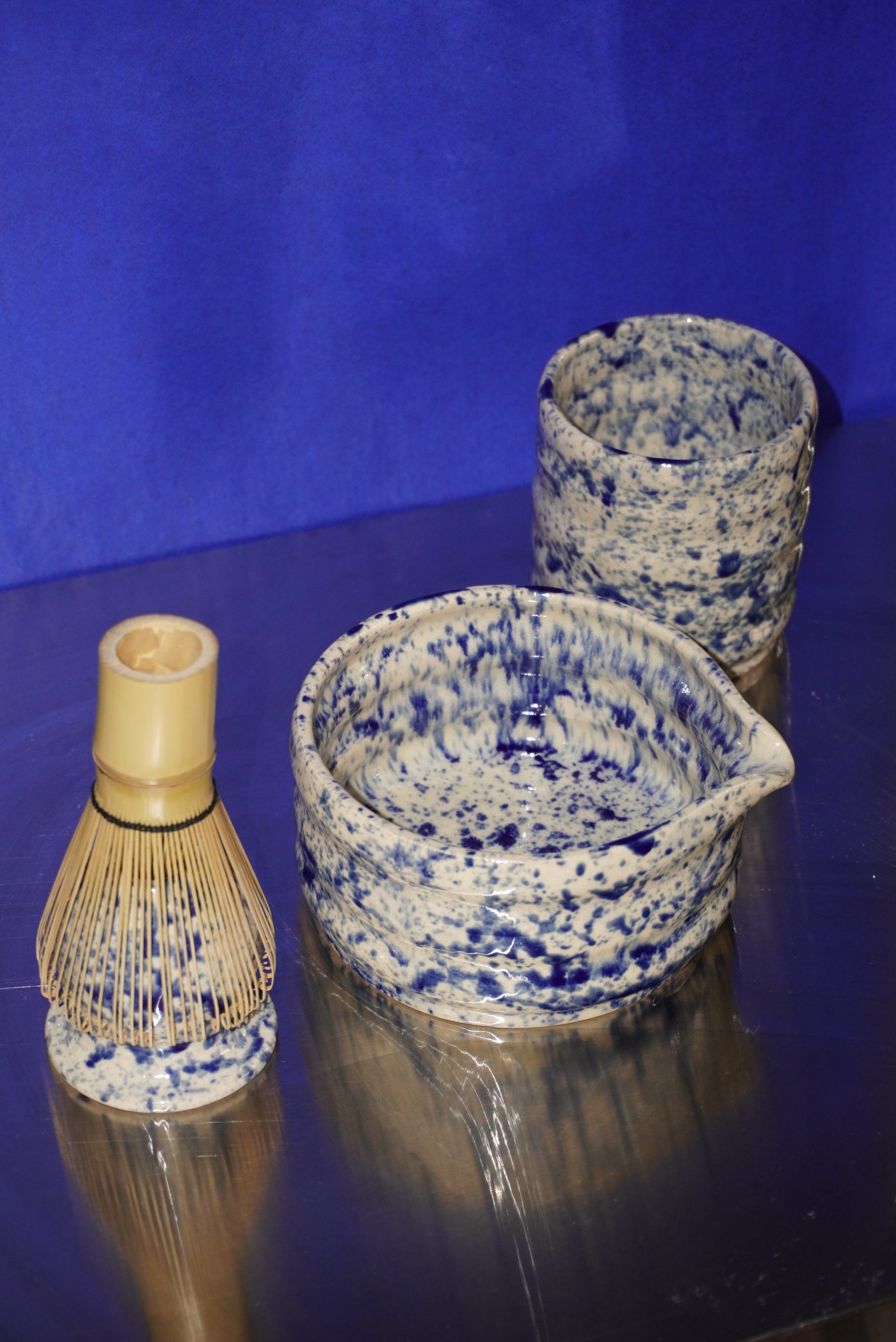 Kobaltowy zestaw do matchy mini