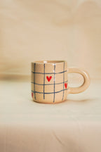 Kubek w kratkę amore