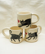 Kubek zakochane kotki