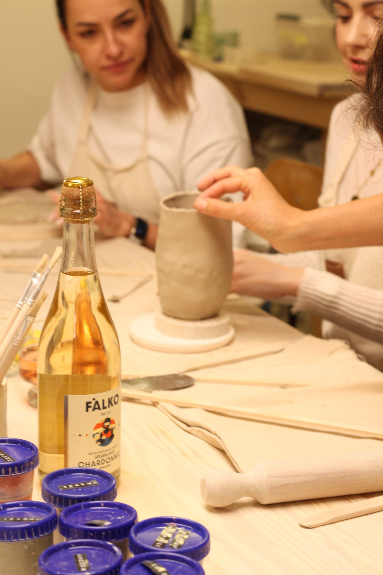 Lepienie z winem FALKO