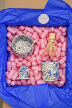 Matcha set Kobalt z czarka