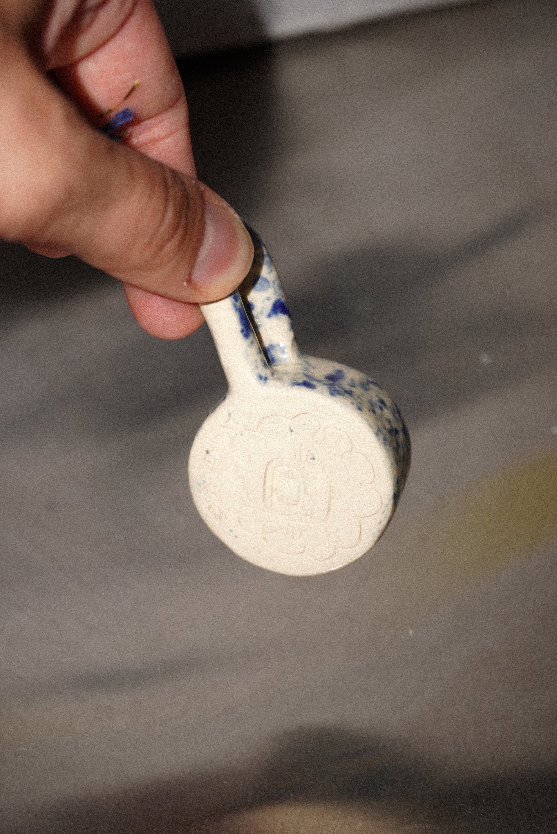 Mini kobalt zawieszka