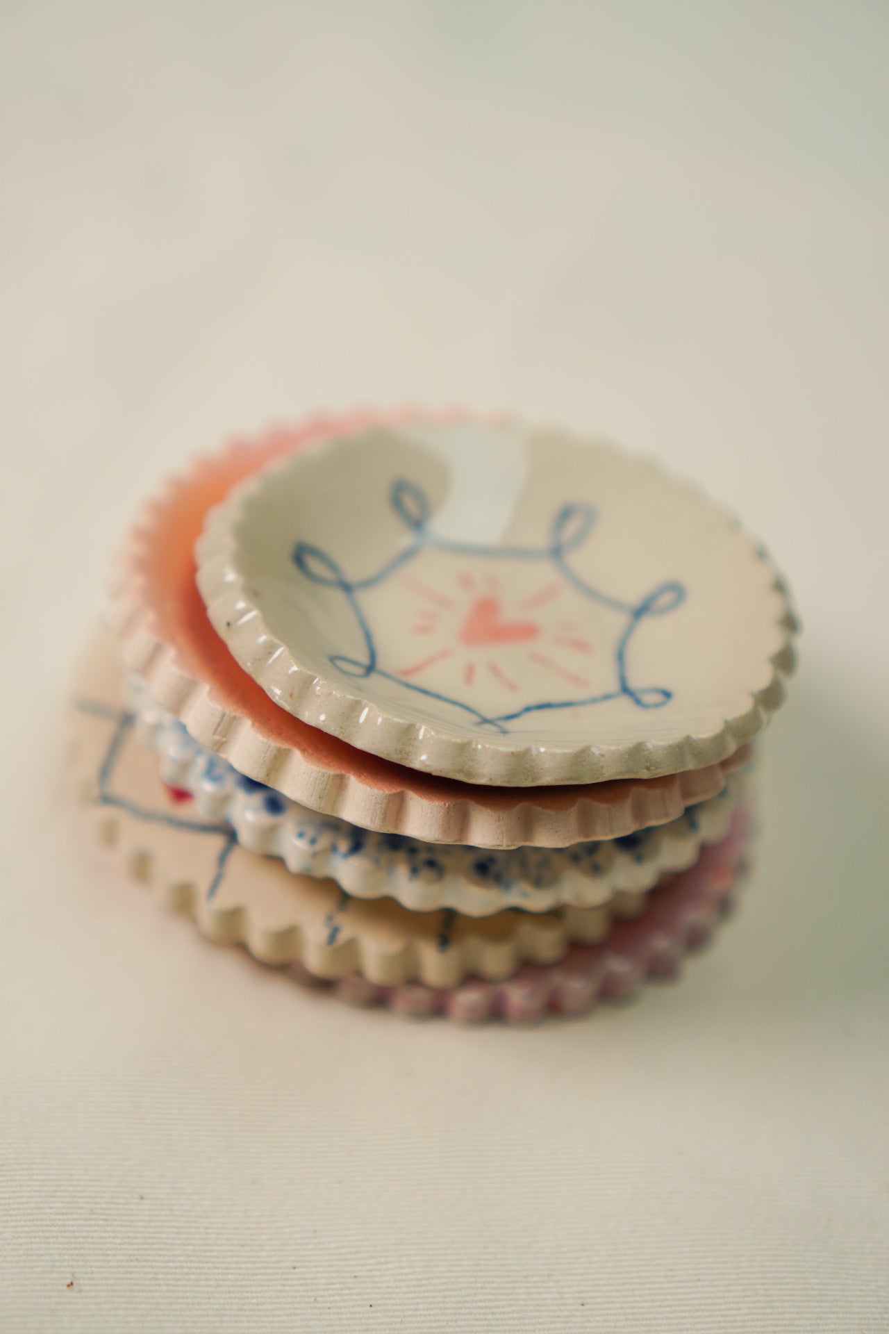 Mini talerzyki ceramiczne