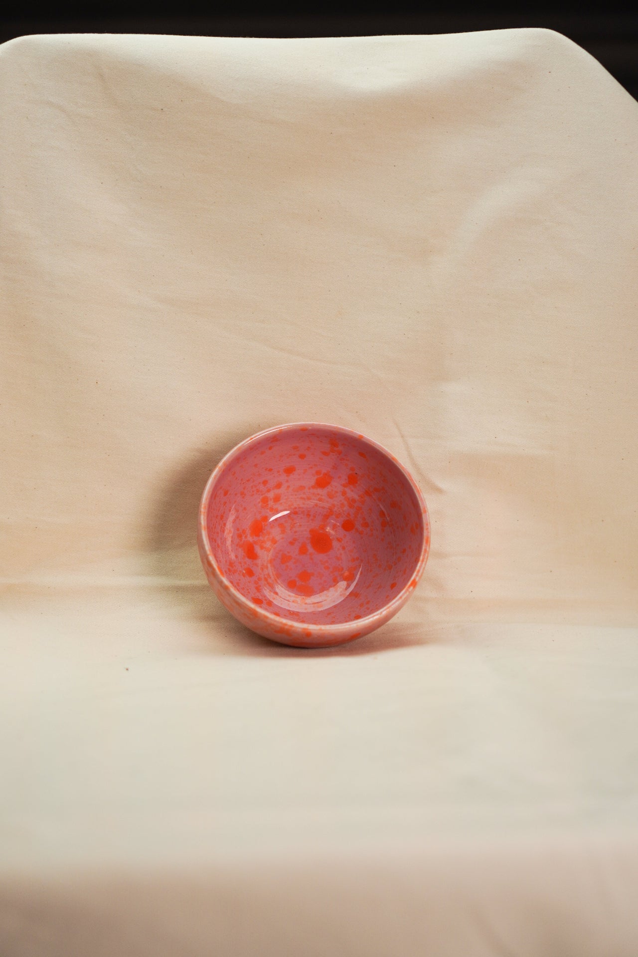 Miska okrągła różowa 