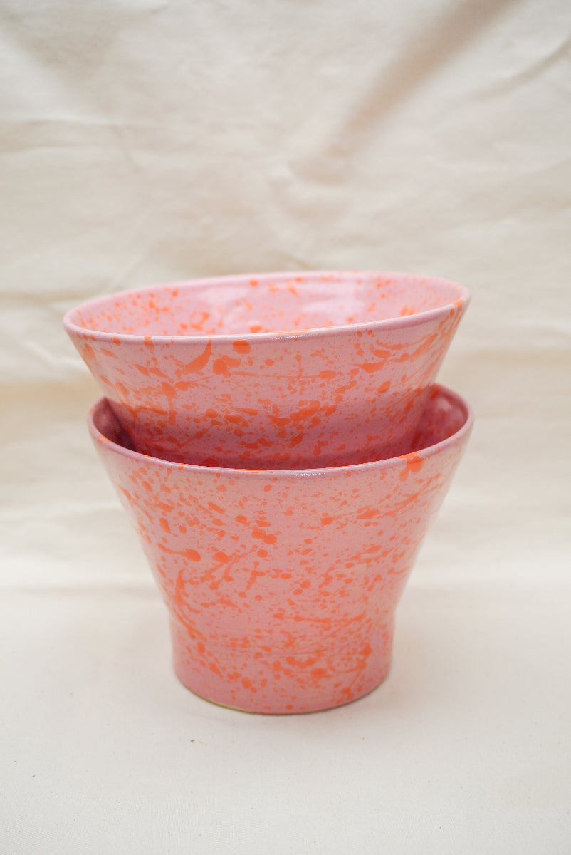 Różowe miski SHOWA