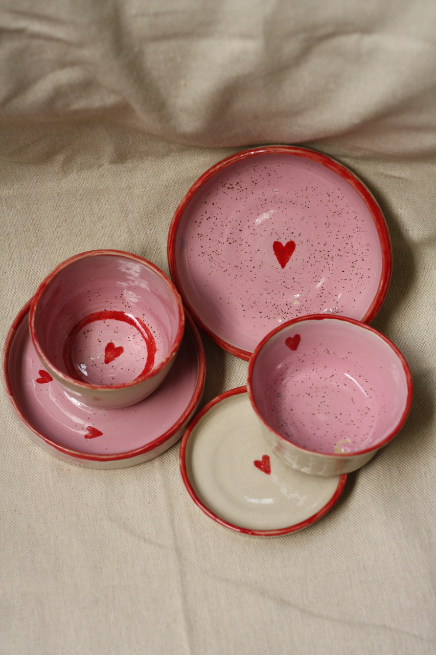 Różowe prace po kursie toczenia