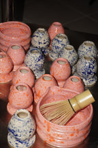 Stojaki na chaseny kobalt i sunset