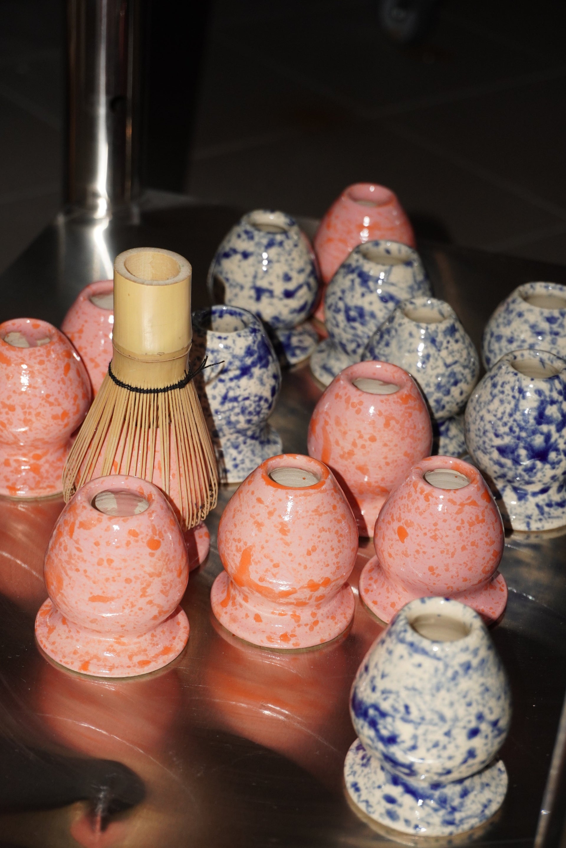 Stojaki na chaseny z bliska