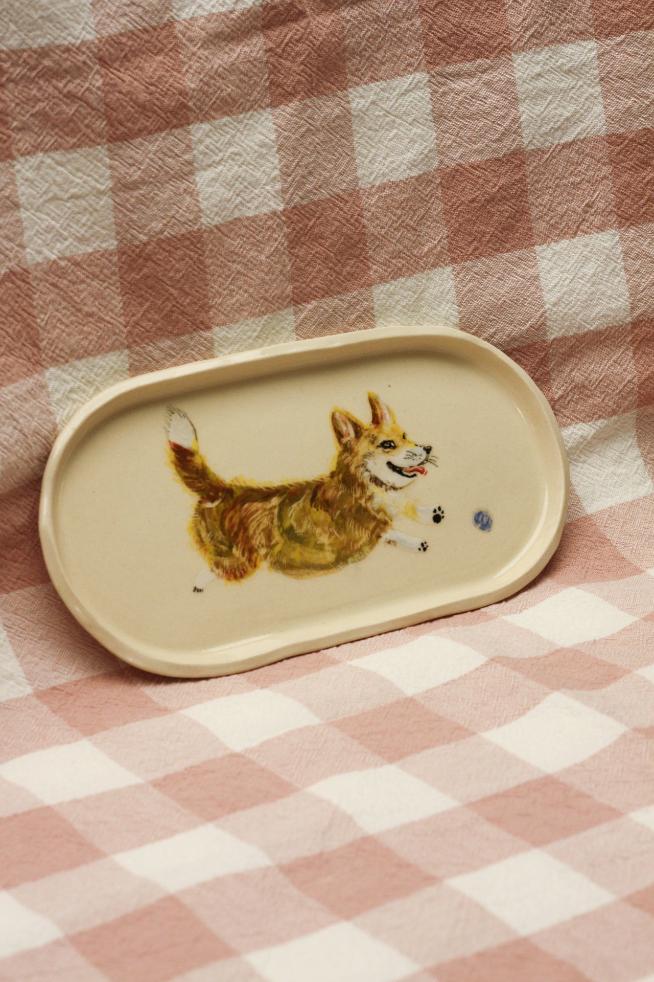 Talerz personalizowany pies