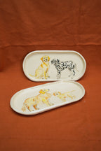 Talerze personalizowane z psami