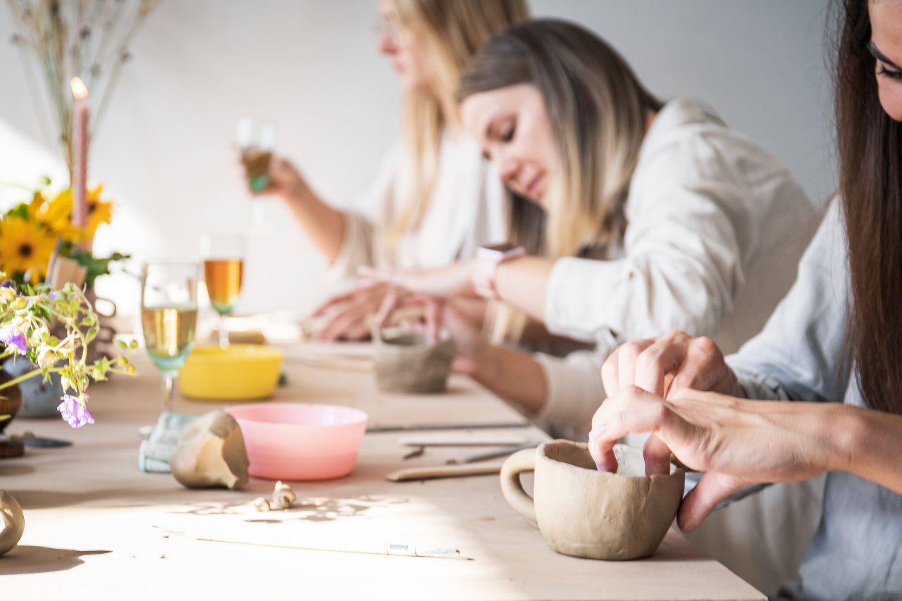 Warsztaty lepienia z winem