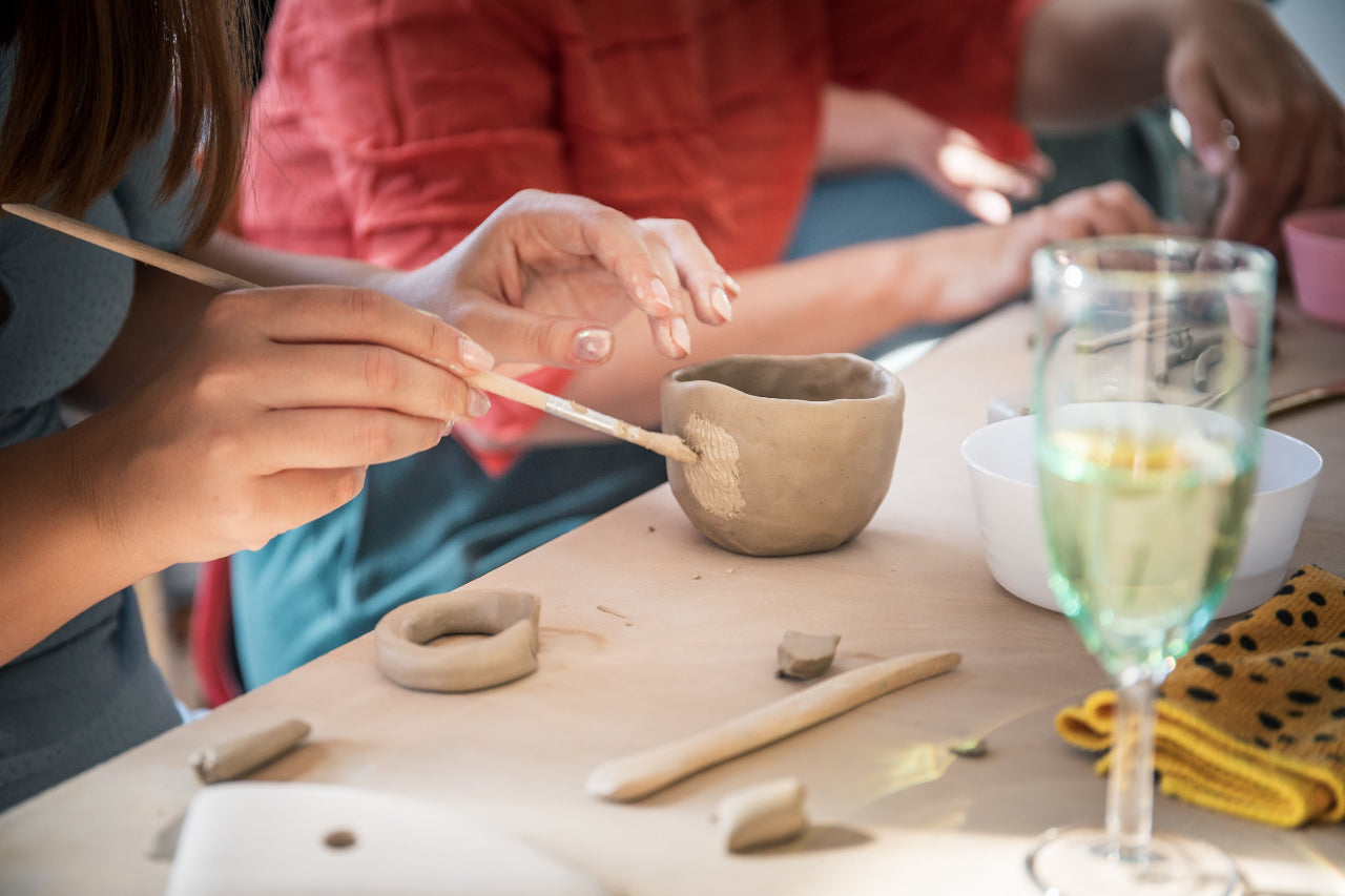 Zajęcia ulep kubek robienie kubka