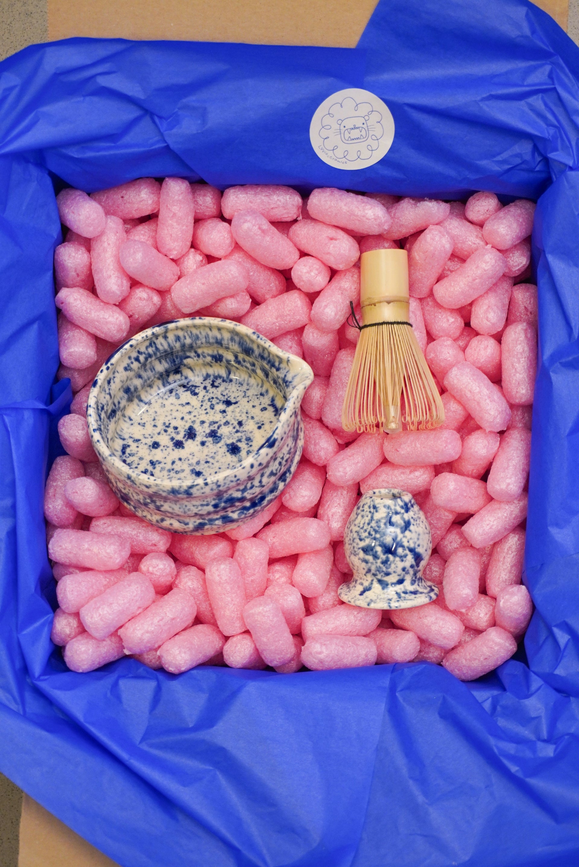 Zestaw kobalt do matchy 