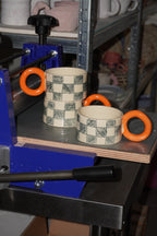 Filiżanka kratka szach