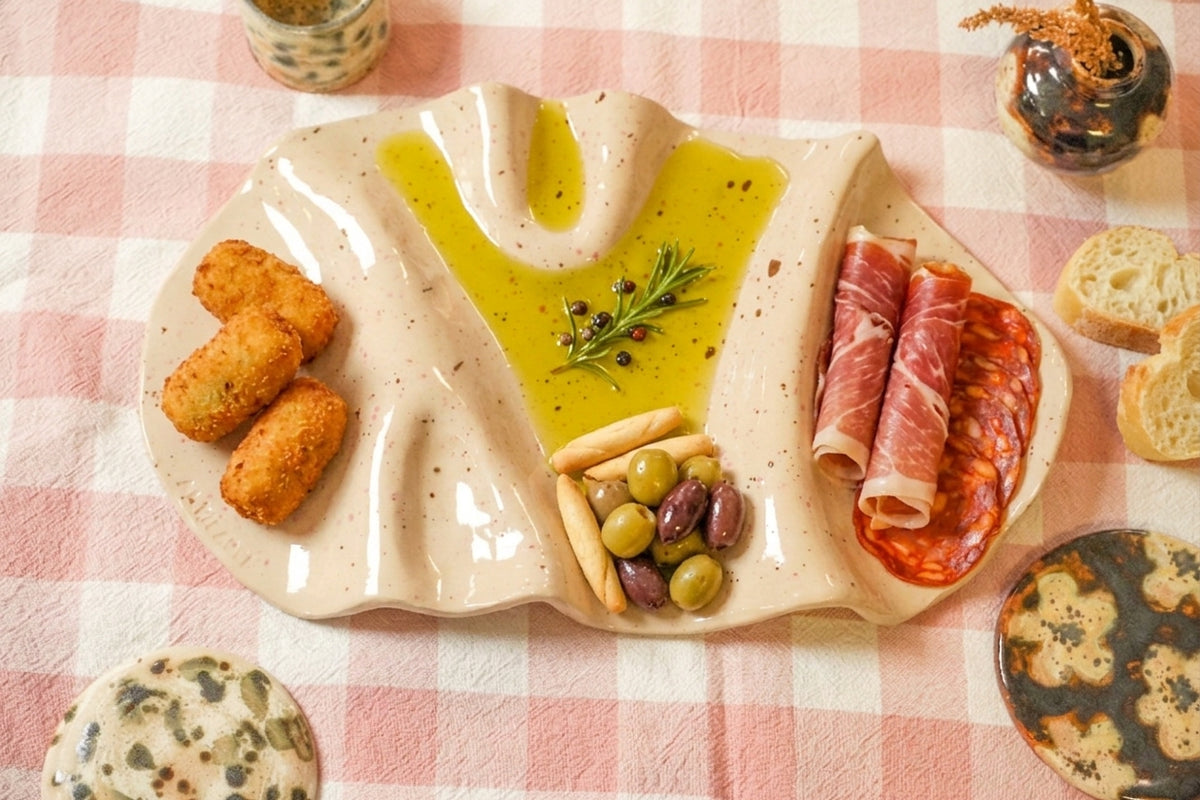 talerz z tapasami wizualizacja