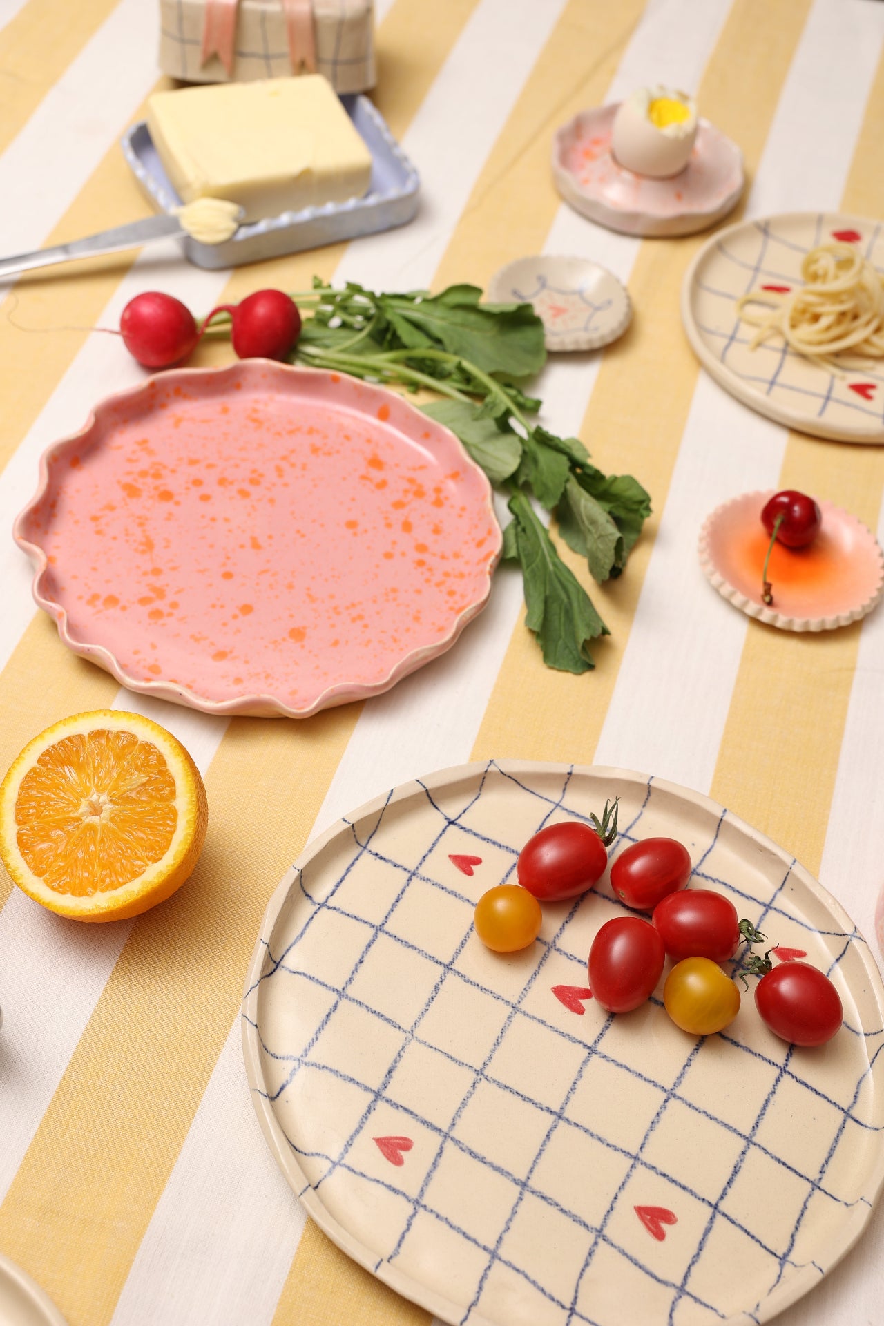 talerze krata i sunset