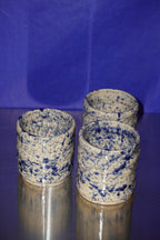 trzy czarki kobalt do matchy