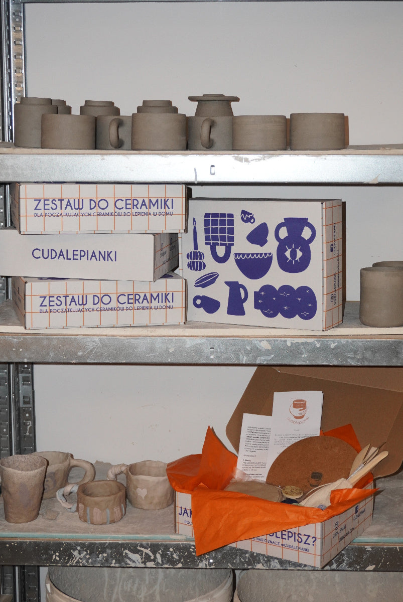 Zestaw do lepienia ceramiki